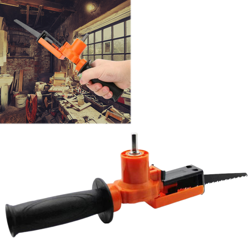 Reciprocating Saw Attachment Drill - Адаптер для электрической сабельной пилы, насадка
