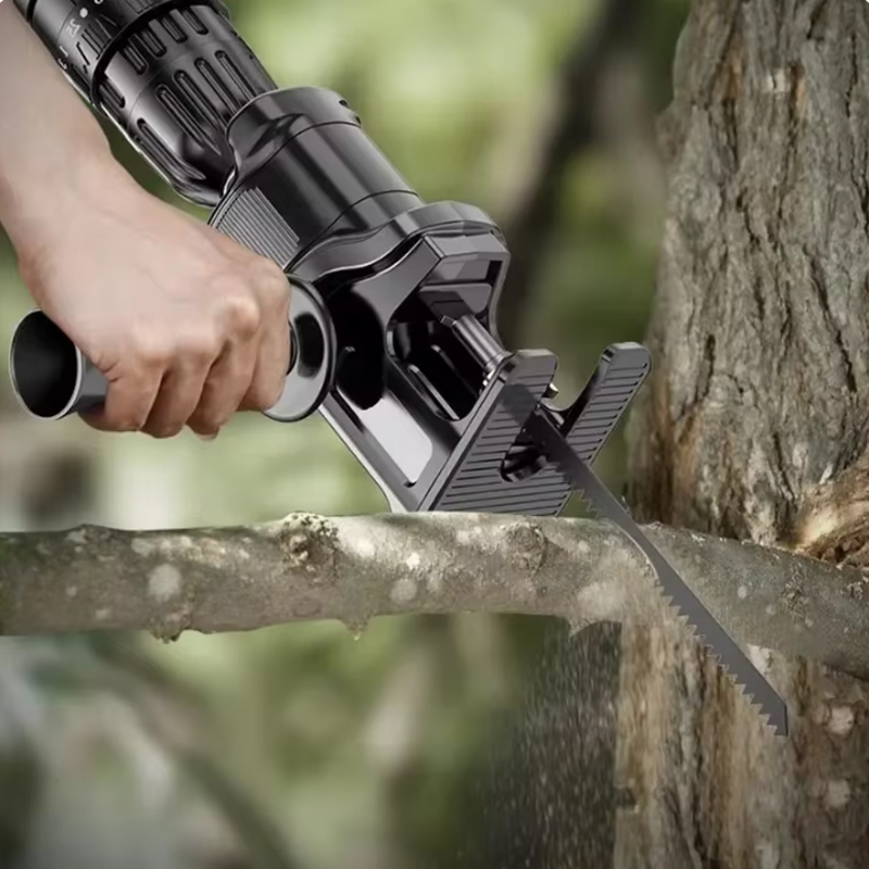 Портативная насадка-модификато – обзор и цена Reciprocating Saw Attachment Drill