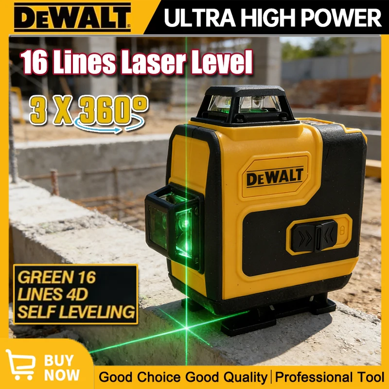 Лазерный уровень Dewalt 360° з – обзор и цена Laser Level 16 Lines 4D Green