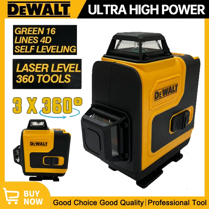 Лазерный уровень Dewalt 360° з – обзор и цена Laser Level 16 Lines 4D Green