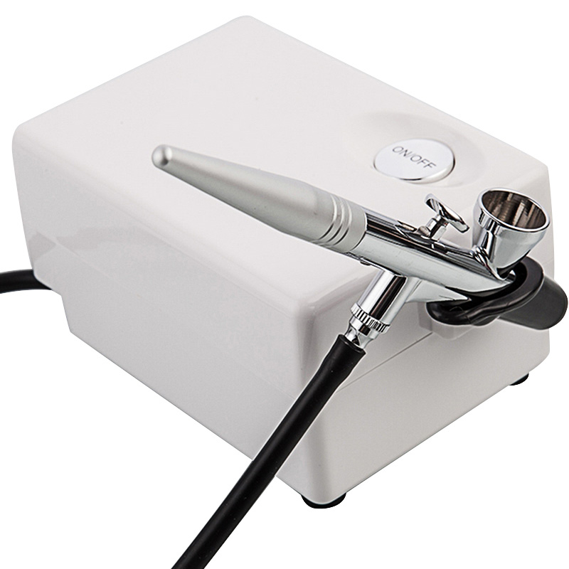 Портативный распылитель BT16,  – обзор и цена Airbrush Kit With Mini Compressor