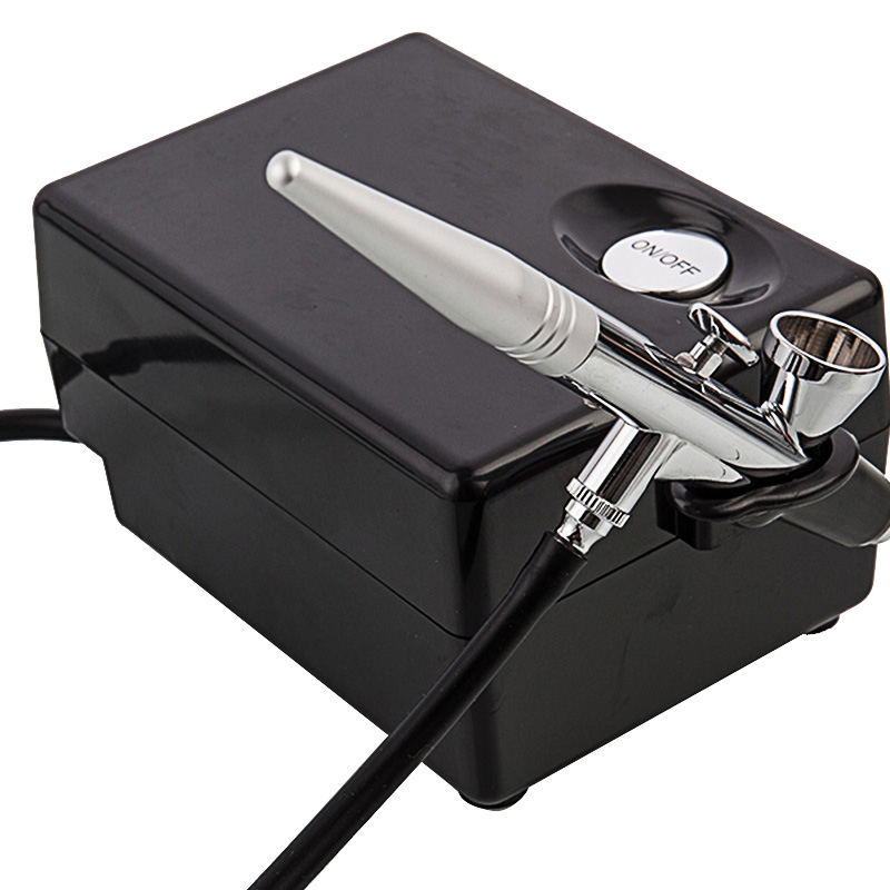Портативный распылитель BT16,  – обзор и цена Airbrush Kit With Mini Compressor