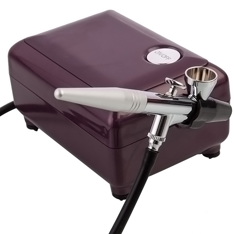 Портативный распылитель BT16,  – обзор и цена Airbrush Kit With Mini Compressor